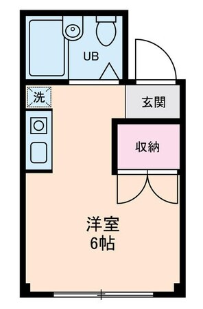 板橋本町駅 徒歩4分 1階の物件間取画像